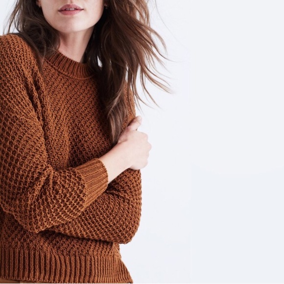 Madewell Sweaters - Madewell French Quarter Sweater In Cedar